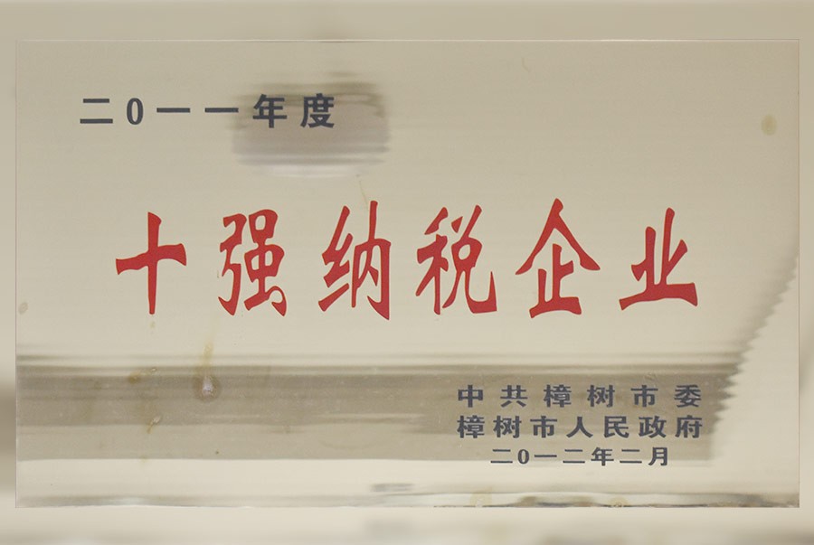 2012.02十强纳税企业