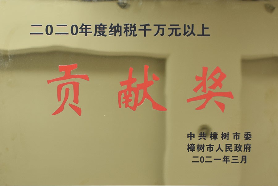 贡献奖